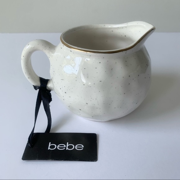 Bebe Speckled Serving Wear Creamer - Picture 3 of 6